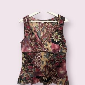 Vintage Y2K Floral Tank